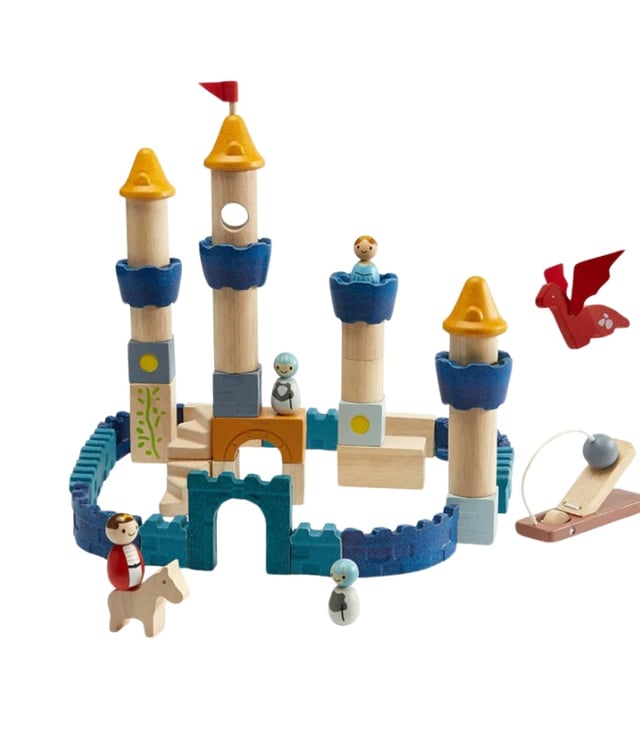 PlanToys Castle Blocks – Orchard