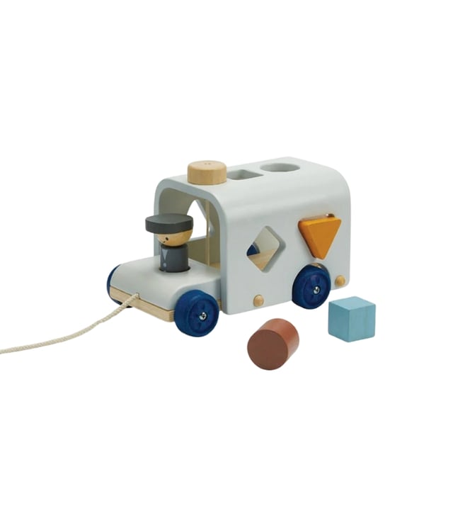 PlanToys Sorting Bus – Orchard