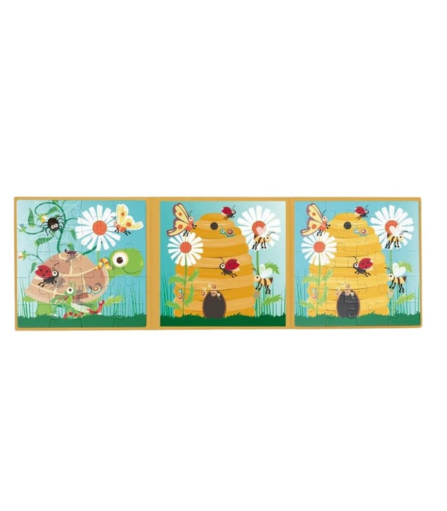 Scratch Europe Magnetic Puzzle Book To Go – Garden Party 