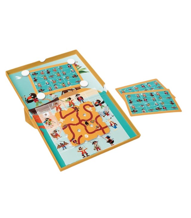 Scratch Europe Pirate Maze Magnetic, With 20 Challenges And 2 Levels