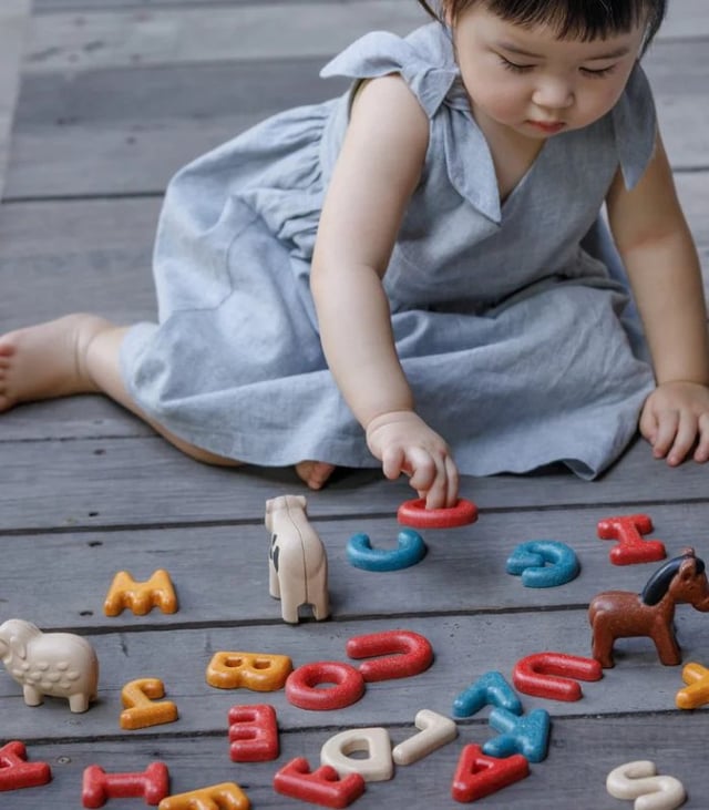 PlanToys Upper Case Alphabet