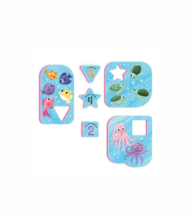 Peaceable Kingdom Bath Puzzle: Magical Mermaids