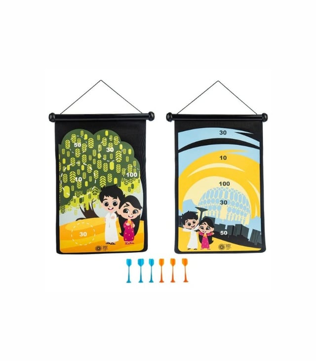 Expo 2020 Dubai Darts Game – Latifa and Rashid