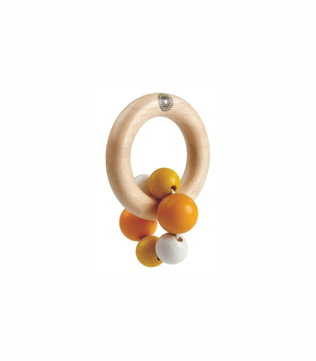 Expo 2020 Dubai Baby Wooden Beads Rattle