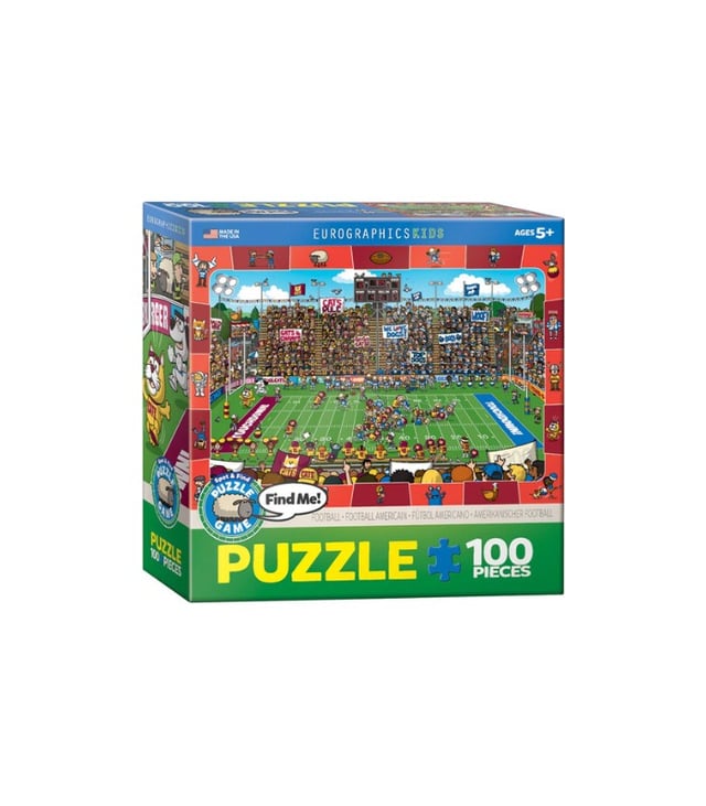 EuroGraphics Spot and Find Football Puzzle
