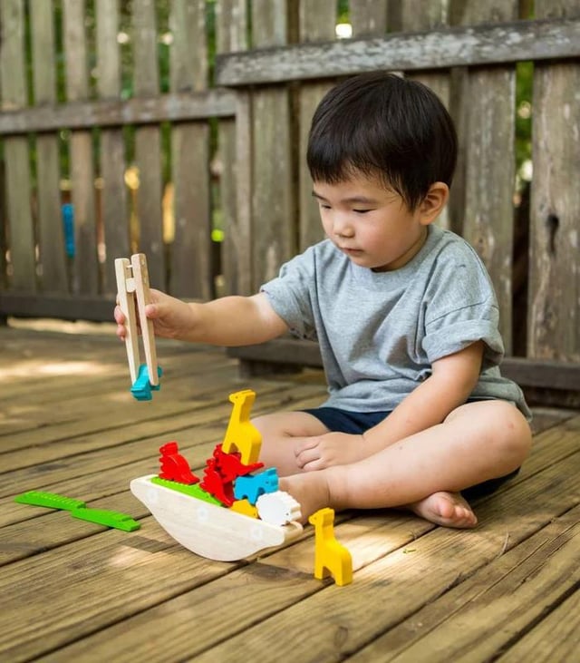PlanToys Balancing Boat