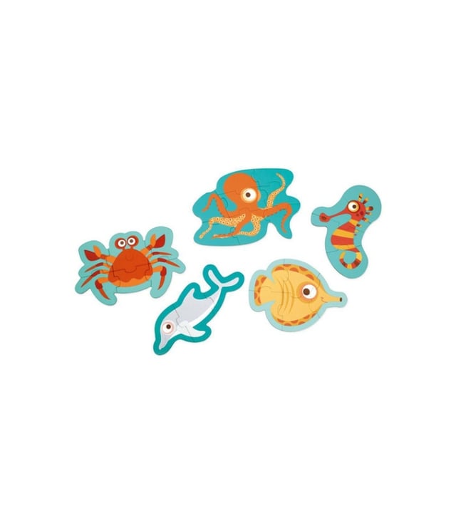 Scratch Europe Ocean Starter Puzzle With 5 Puzzles