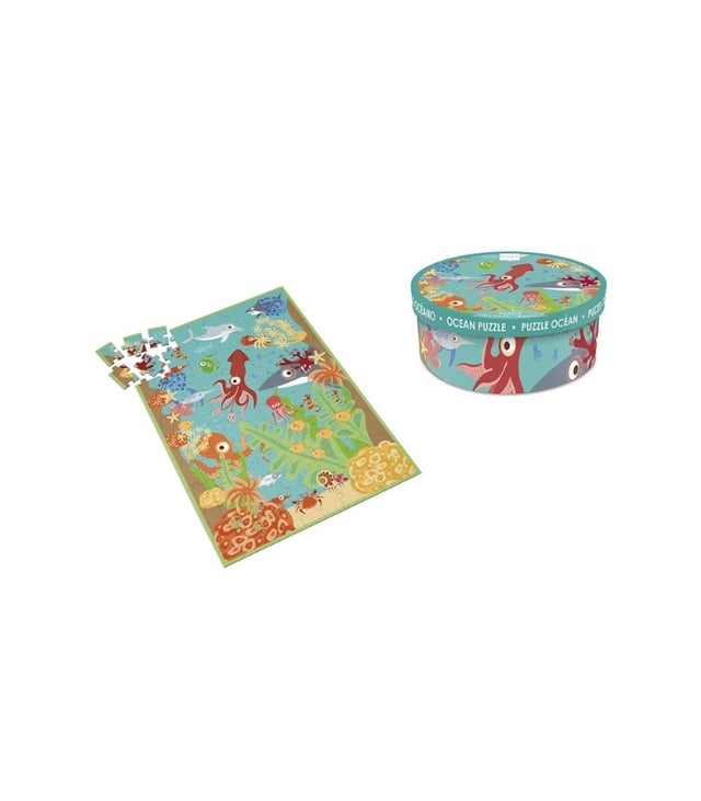 Scratch Europe Puzzle Ocean 100 Pieces
