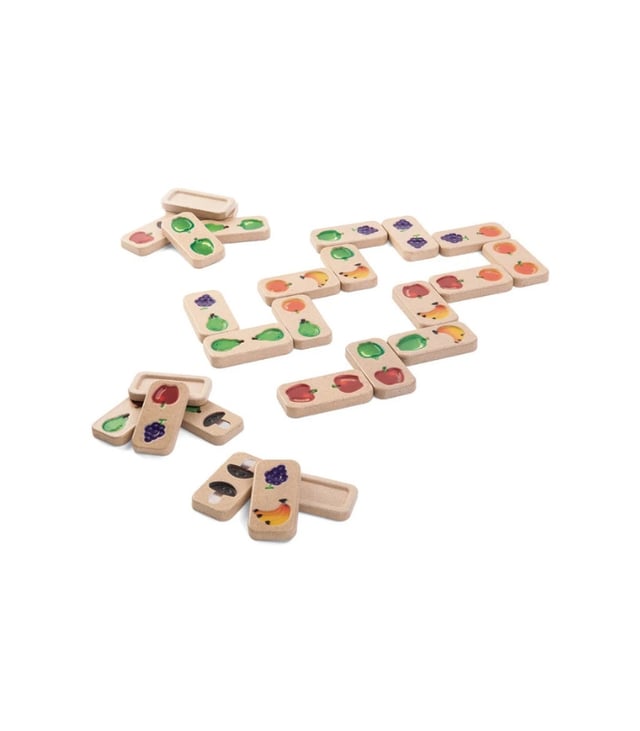 PlanToys Fruit and Veggie Domino