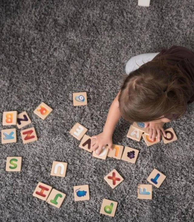 PlanToys Wooden Alphabet A-Z