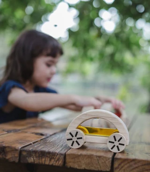 PlanToys Wautomobile – Yellow