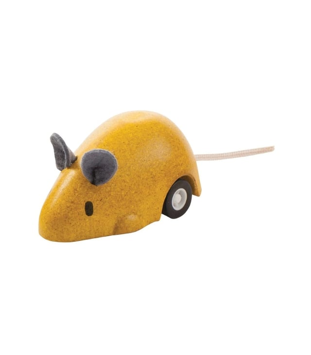 PlanToys Moving Mouse – Yellow