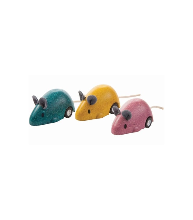PlanToys Moving Mouse (6 Pieces In A Box)