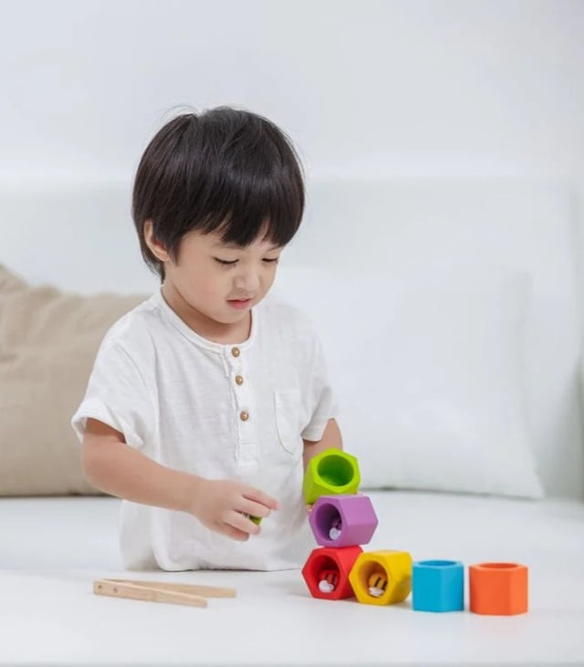 PlanToys Wooden Beehives