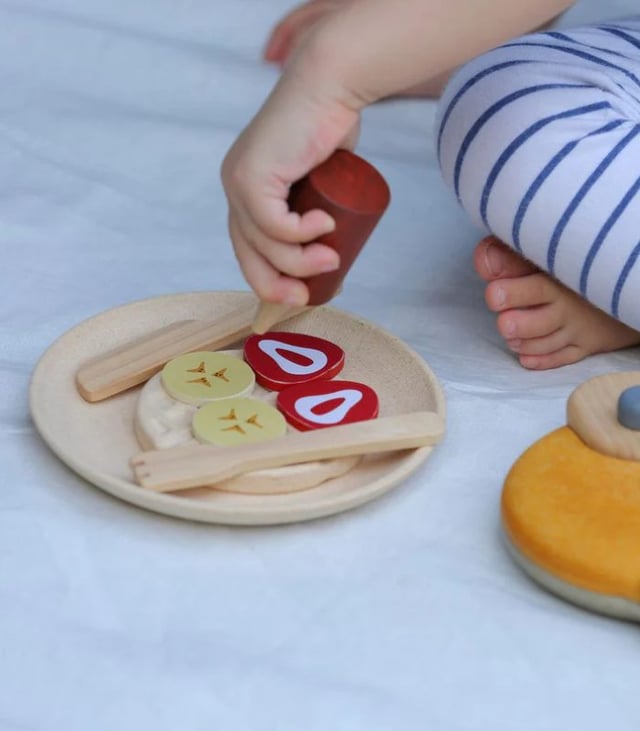 PlanToys Wooden Waffle Set