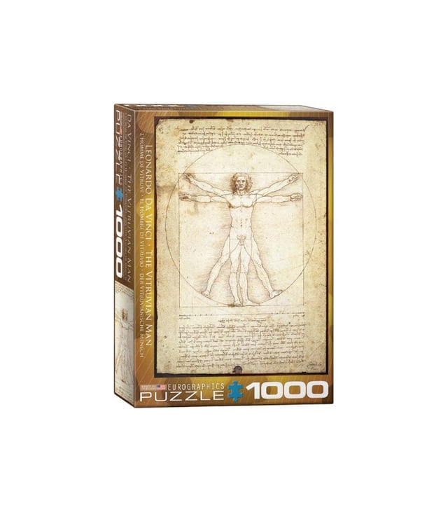 EuroGraphics Vitruvian Man 1000-Piece Puzzle