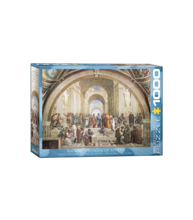 EuroGraphics School of Athens By Raphael 1000-Piece Puzzle