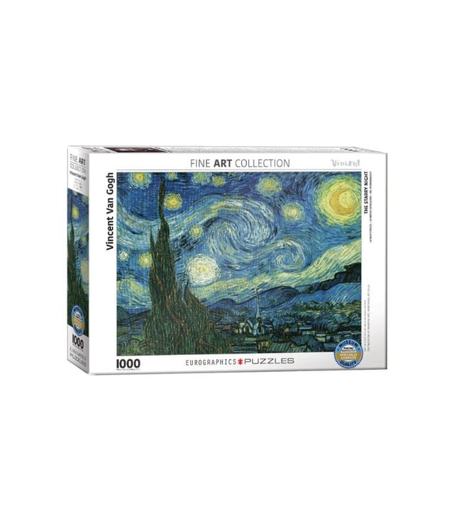EuroGraphics Starry Night by Vincent Van Gogh 1000-Piece Puzzle