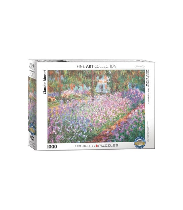 EuroGraphics Monet’s Garden by Claude Monet 1000-Piece Puzzle
