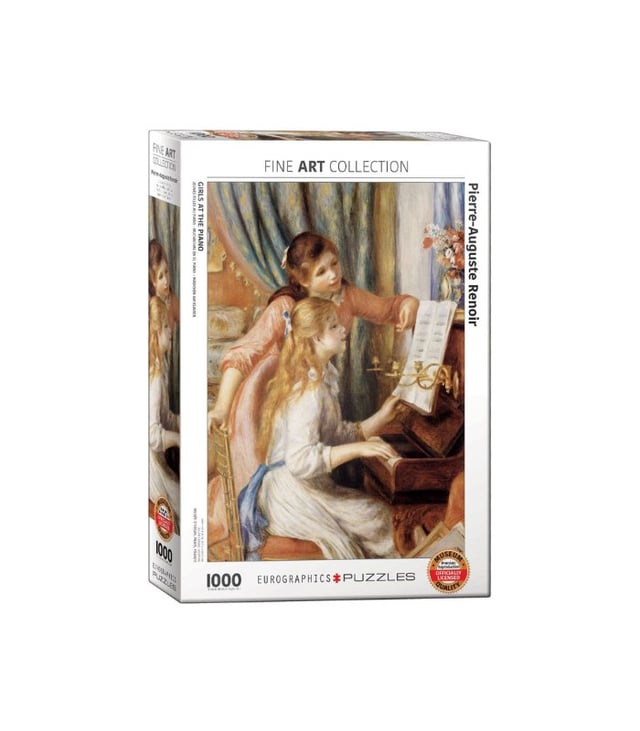 EuroGraphics Girls on the Piano 1000-Piece Puzzle