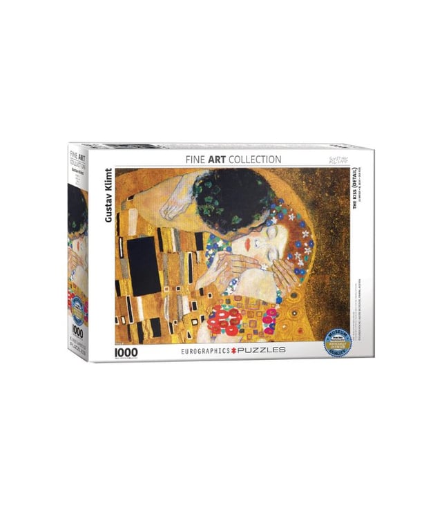 EuroGraphics The Kiss (Detail) by Gustav Klimt 1000-Piece Puzzle