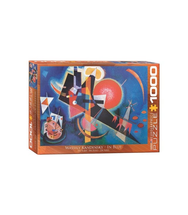 EuroGraphics In Blue By Wassily Kandinsky 1000-Piece Puzzle