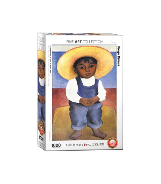 EuroGraphics Portrait of Ignacio Sanchez by Diego Rivera Puzzle