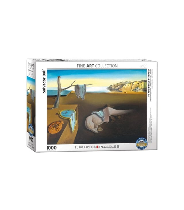 EuroGraphics The Persistence of Memory by Salvador Dalí 1000 Pieces Puzzle
