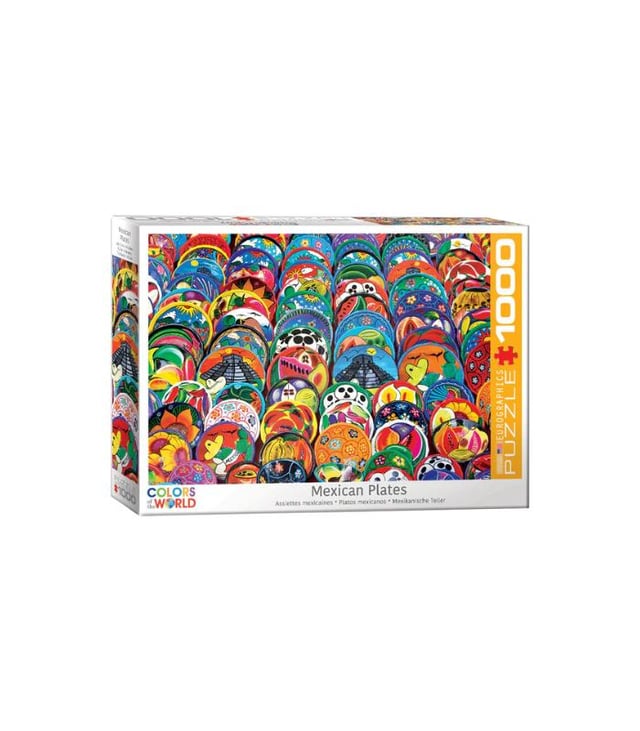 EuroGraphics Mexican Ceramic Plates Puzzle