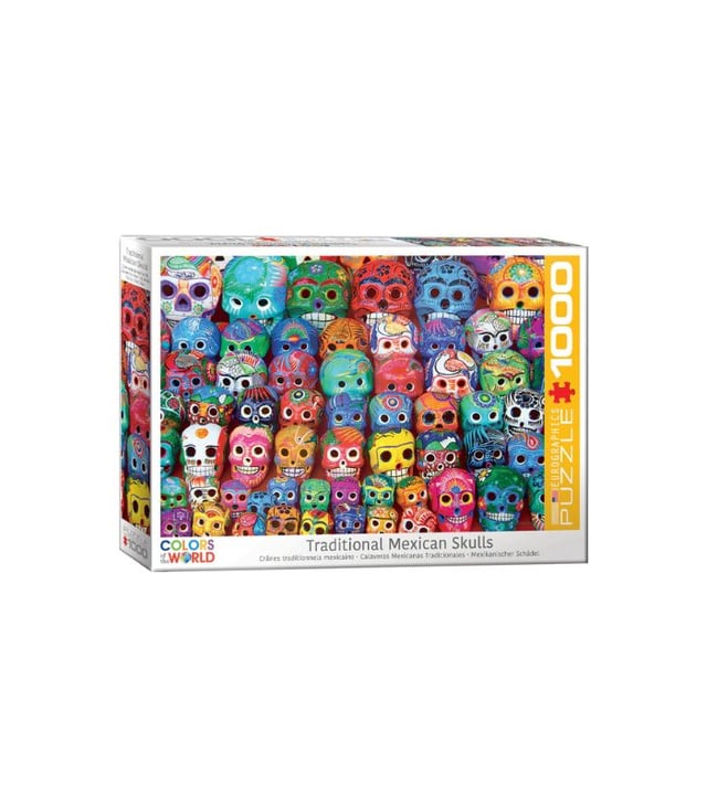 EuroGraphics Traditional Mexican Skulls Puzzle