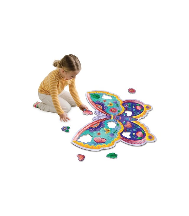Peaceable Kingdom Butterfly Floor Puzzle