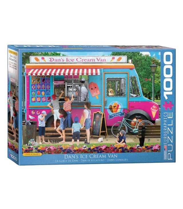 EuroGraphics Dans Ice Cream Van 1000-Piece Puzzle