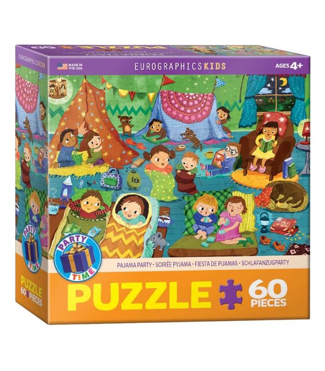 EuroGraphics Pajama Party 60-Piece Puzzle