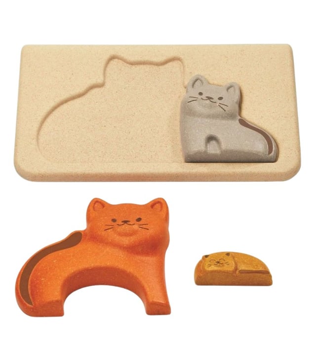 PlanToys Wooden Cat Puzzle