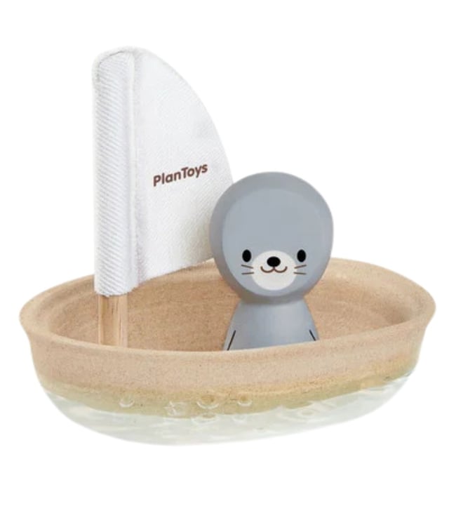 PlanToys Sailing Boat-Seal