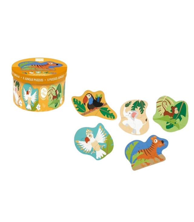 Scratch Europe Jungle Starter Puzzle With 5 Puzzles