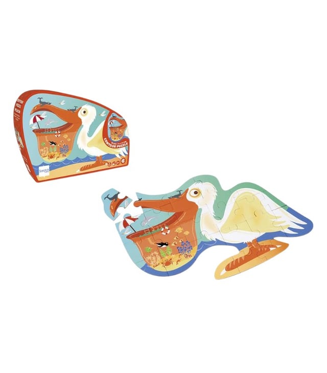Scratch Europe Pelican Contour Puzzle