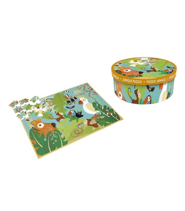 Scratch Europe Puzzle Jungle 100 Pieces