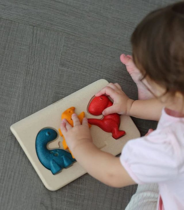 PlanToys Wooden Dino Puzzle