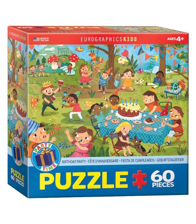 EuroGraphics Birthday Party 60-Piece Puzzle