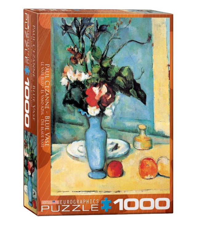 EuroGraphics Blue Vase by Paul Cézanne 1000-Piece Puzzle