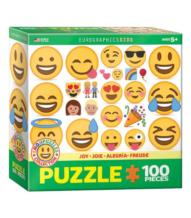 EuroGraphics Joy – Emoji 100 Pieces Puzzle