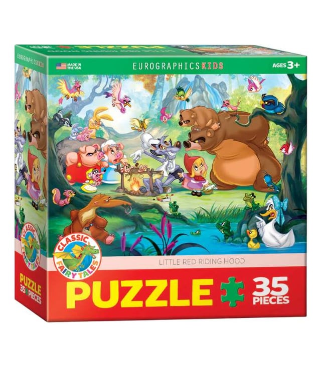 EuroGraphics Little Red Riding Hood 35 Pieces Puzzle