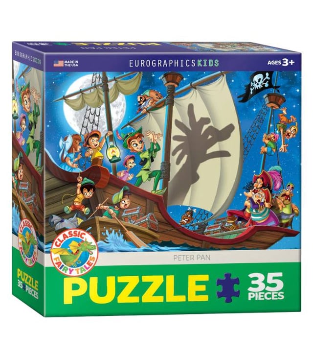 EuroGraphics Peter Pan 35 Pieces Puzzle