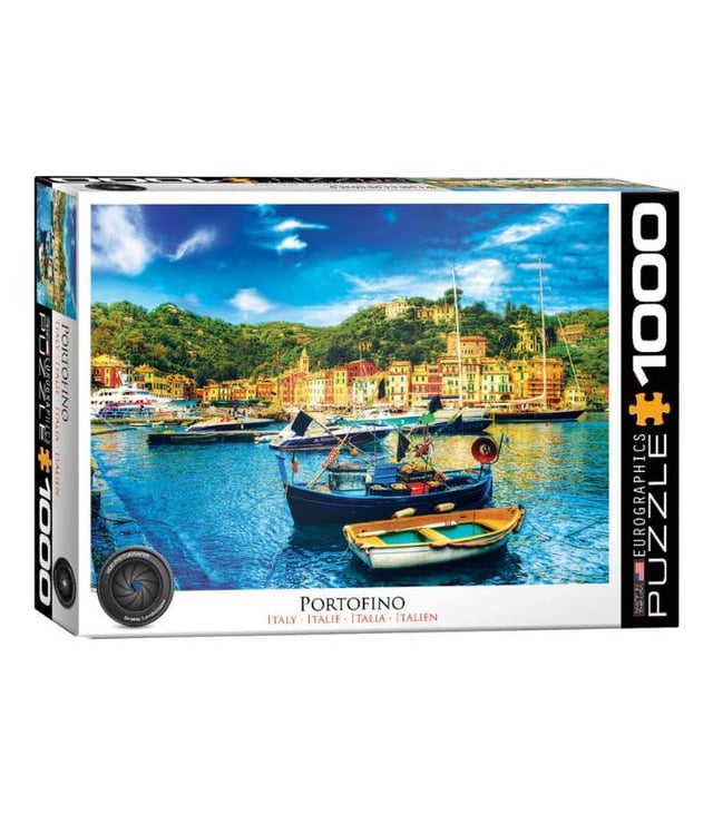 EuroGraphics Portofino – Italy 1000 Pieces Puzzle