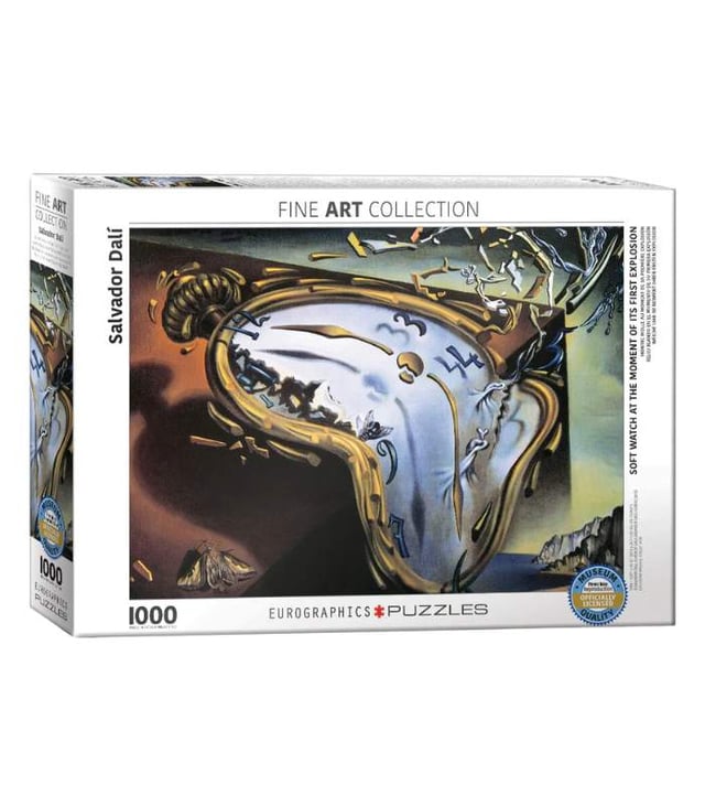 EuroGraphics Soft Watch At Moment of First Explosion by Salvador Dalí Puzzle