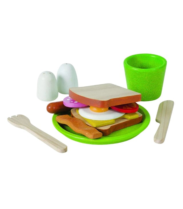 PlanToys Wooden Breakfast Set