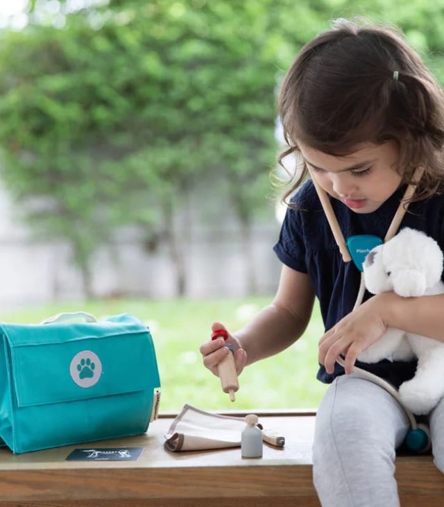 PlanToys Wooden Vet Set