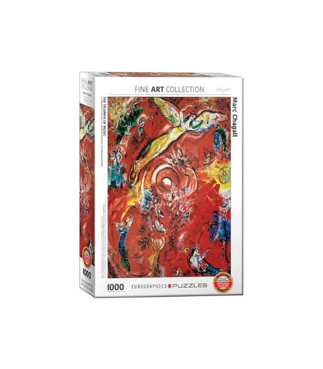 EuroGraphics The Triumph of Music by Marc Chagall