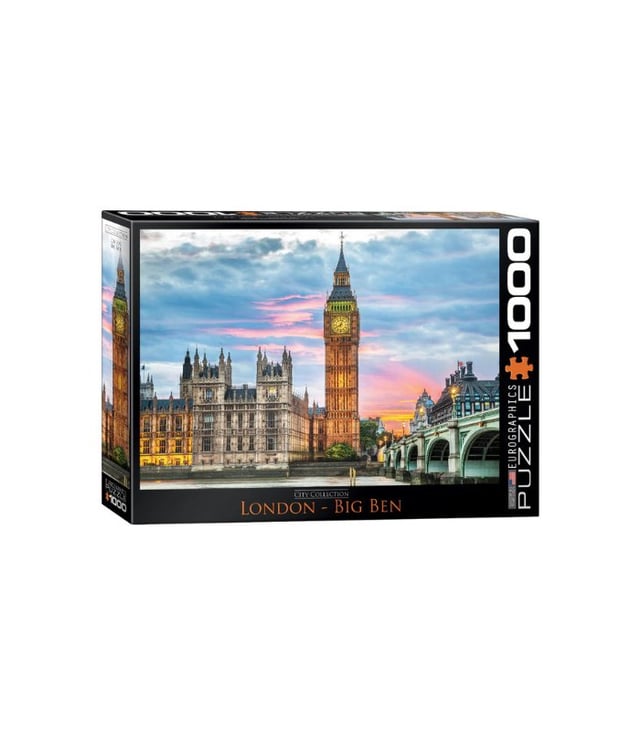 EuroGraphics London Big Ben Puzzle